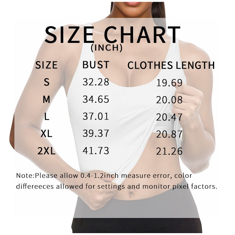 Elisse Built-in Bra U-neck Tank Top
