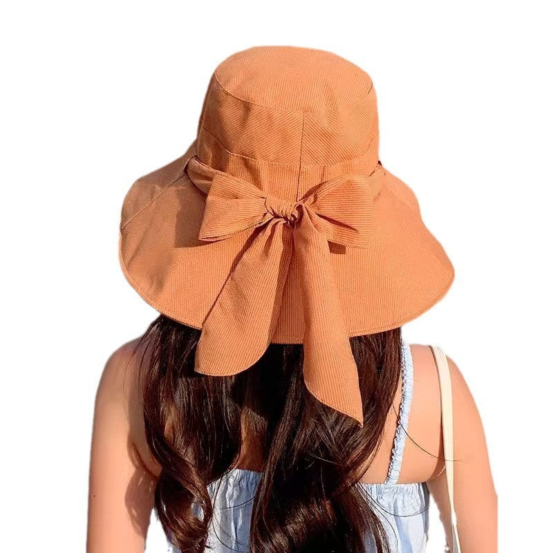 Eloria Wide Brim Sun Hat with Bow