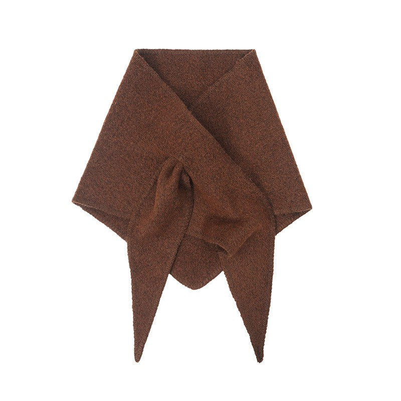 Eloria Wool Triangle Shawl