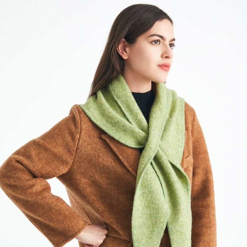 Eloria Wool Triangle Shawl