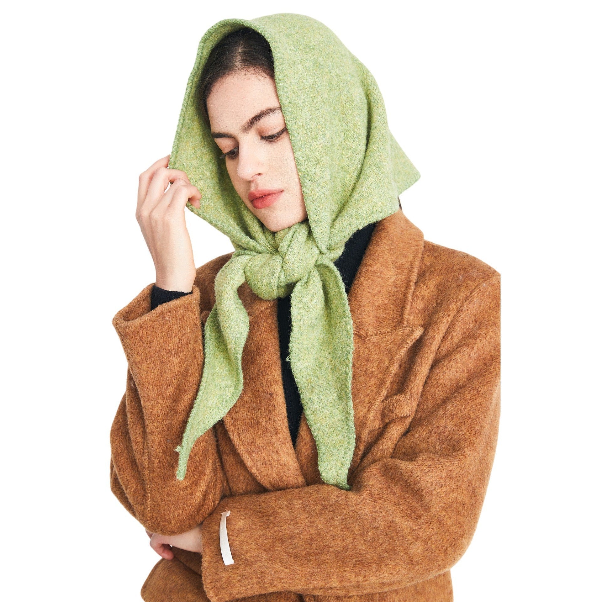 Eloria Wool Triangle Shawl