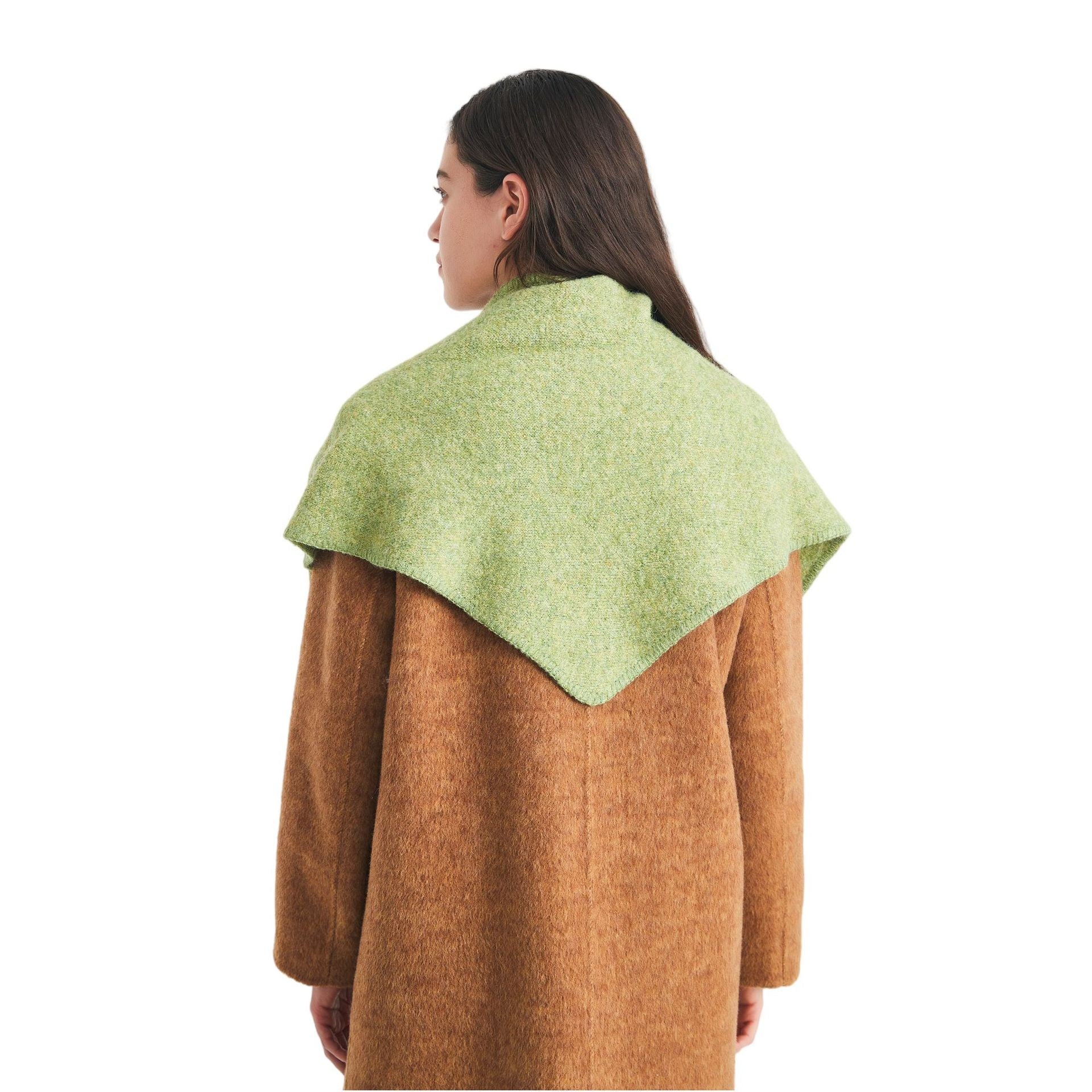 Eloria Wool Triangle Shawl