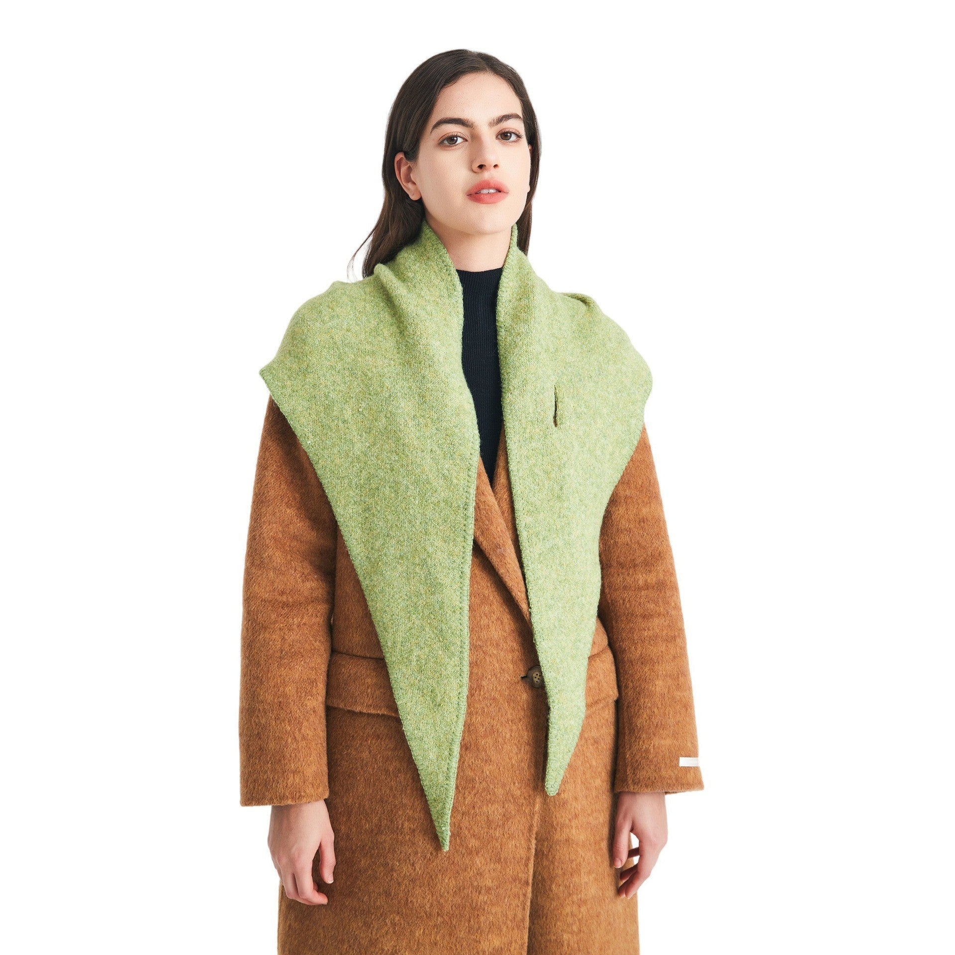 Eloria Wool Triangle Shawl