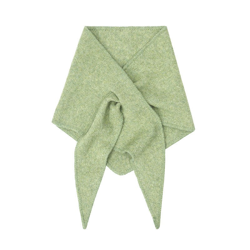 Eloria Wool Triangle Shawl
