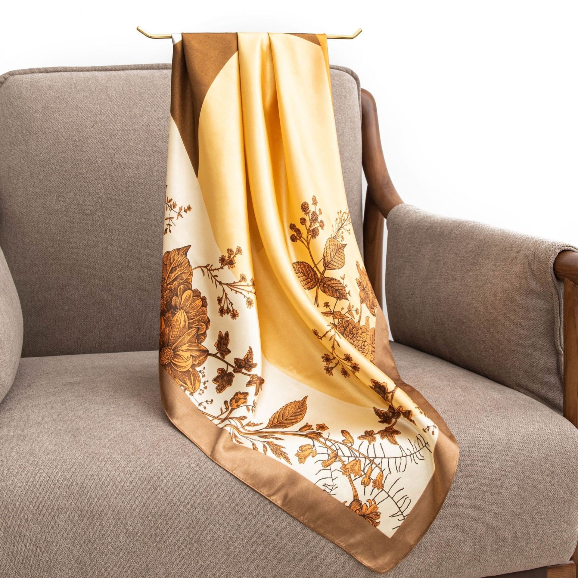 Liora Printed Square Shawl