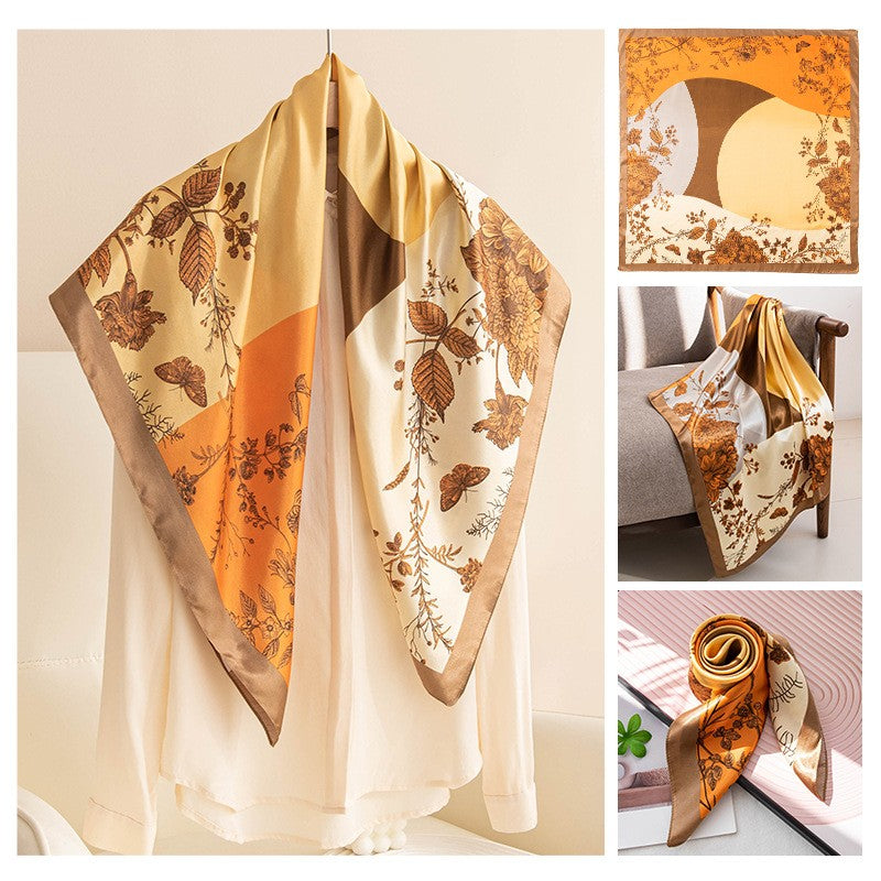 Liora Printed Square Shawl