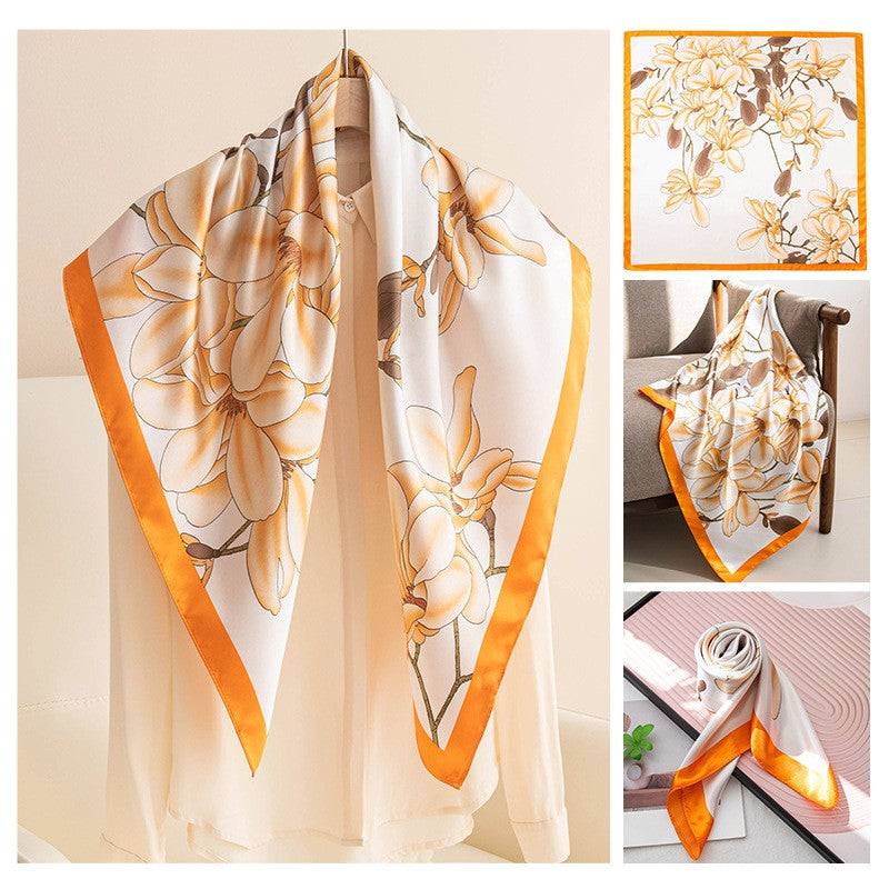 Liora Printed Square Shawl