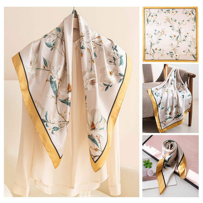 Liora Printed Square Shawl