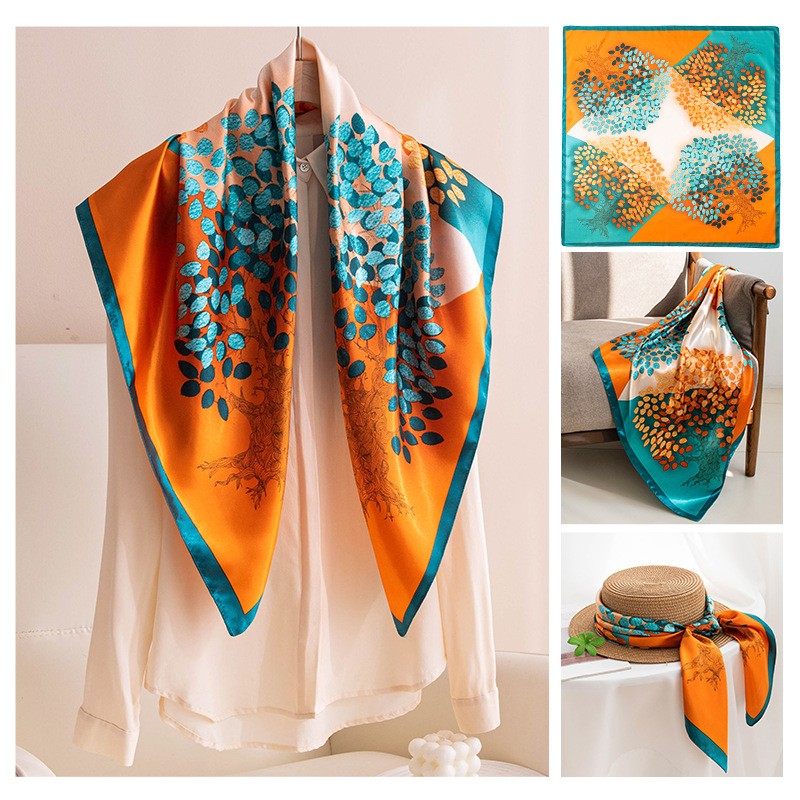 Liora Printed Square Shawl