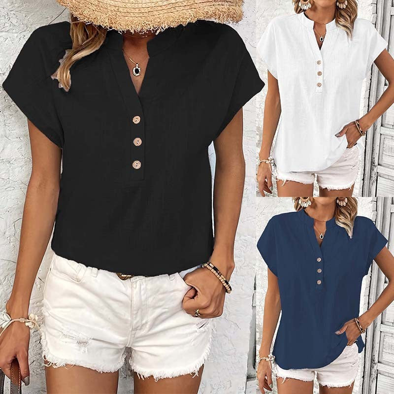Lorine Linen Blend Shirt