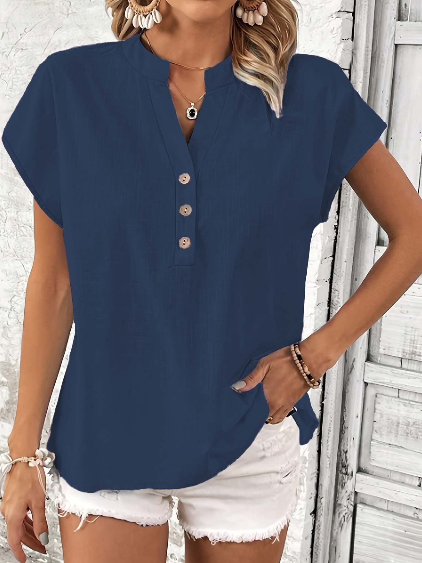 Lorine Linen Blend Shirt