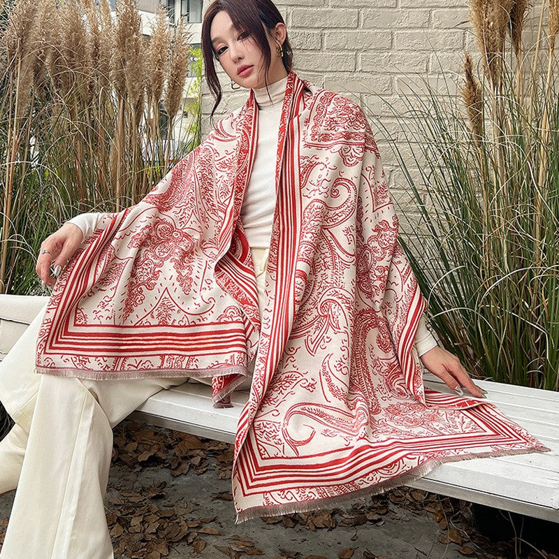 Marisse Cashmere-Feel Winter Scarf