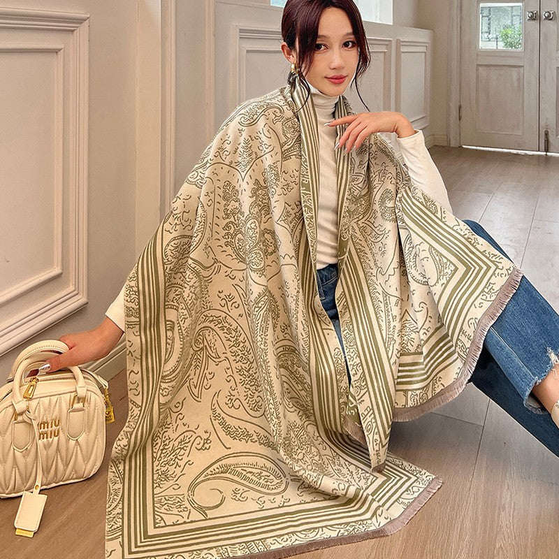 Marisse Cashmere-Feel Winter Scarf