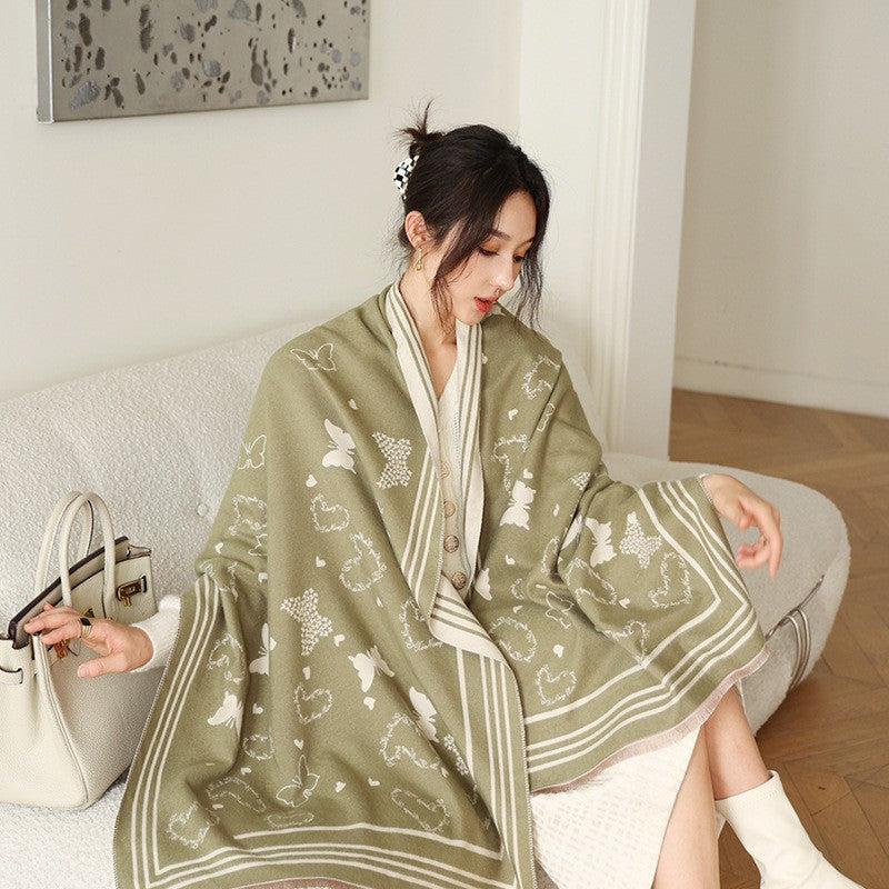 Marisse Cashmere-Feel Winter Scarf