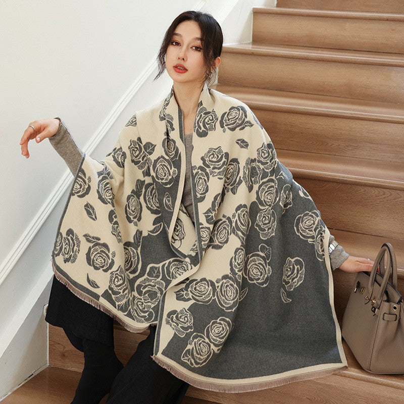 Marisse Cashmere-Feel Winter Scarf