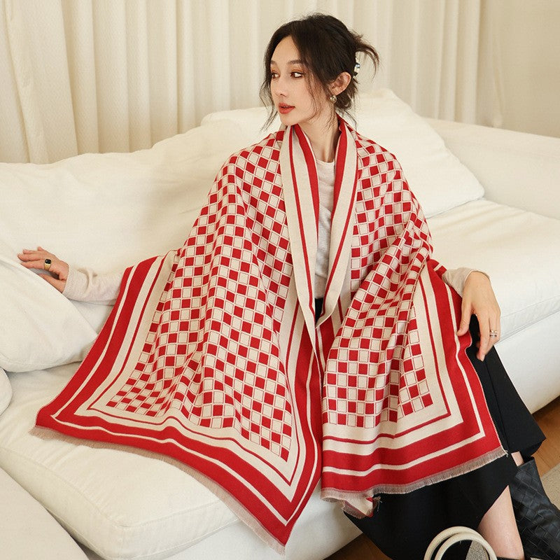 Marisse Cashmere-Feel Winter Scarf