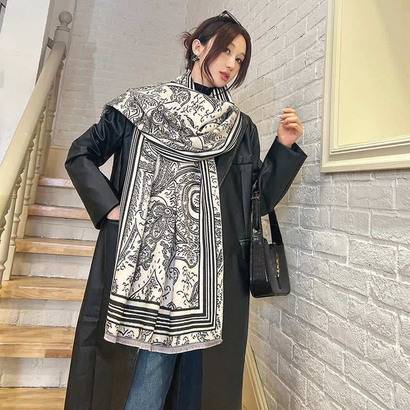 Marisse Cashmere-Feel Winter Scarf