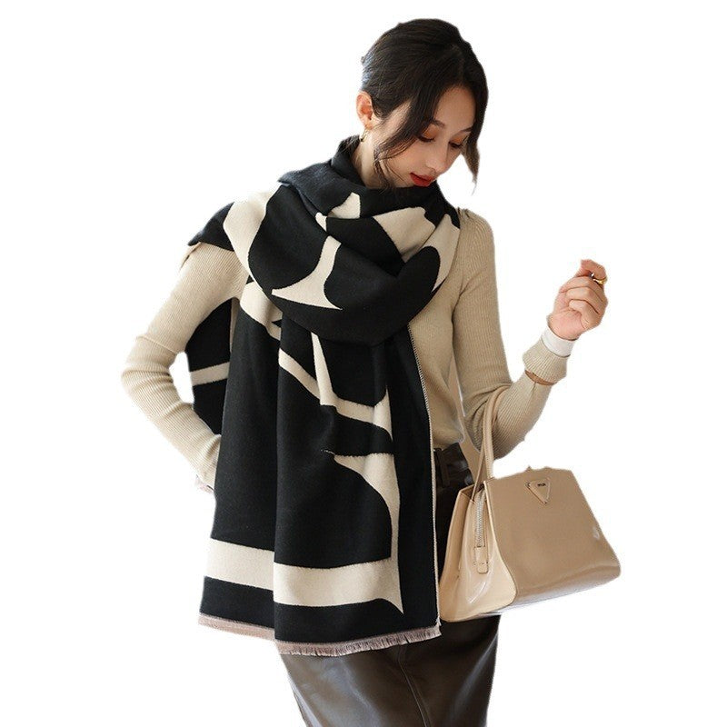 Marisse Cashmere-Feel Winter Scarf