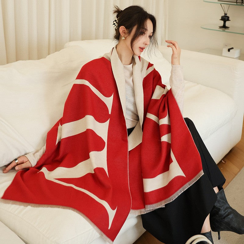 Marisse Cashmere-Feel Winter Scarf
