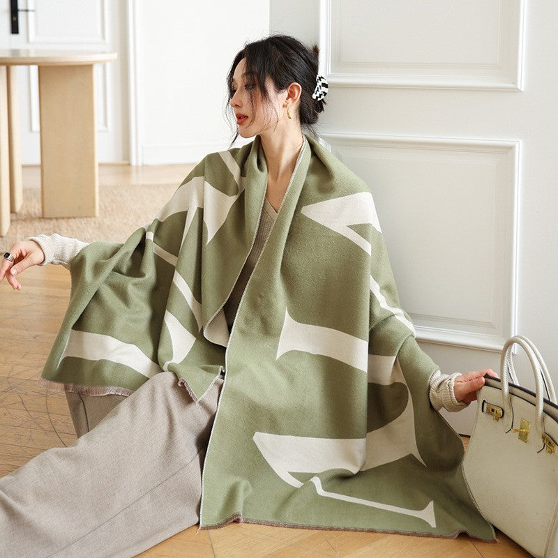 Marisse Cashmere-Feel Winter Scarf