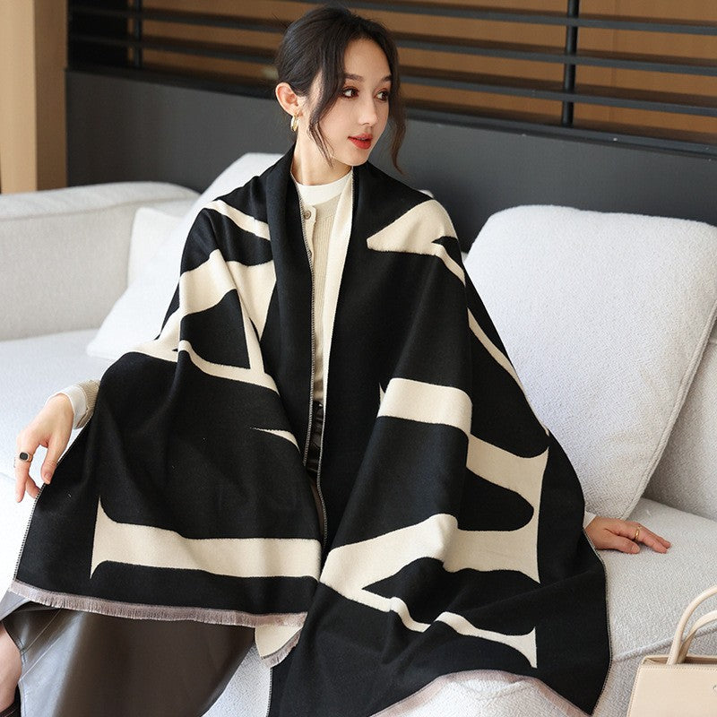 Marisse Cashmere-Feel Winter Scarf