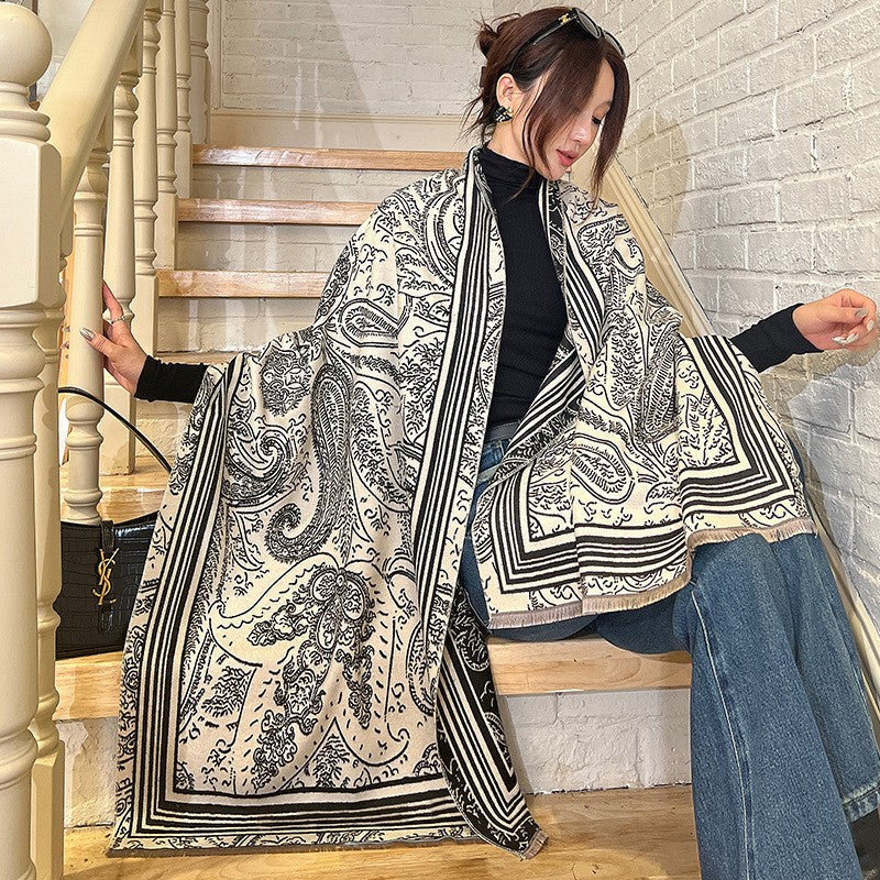 Marisse Cashmere-Feel Winter Scarf