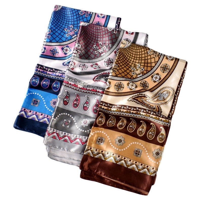 Meryn Classic Silk-Look Scarf