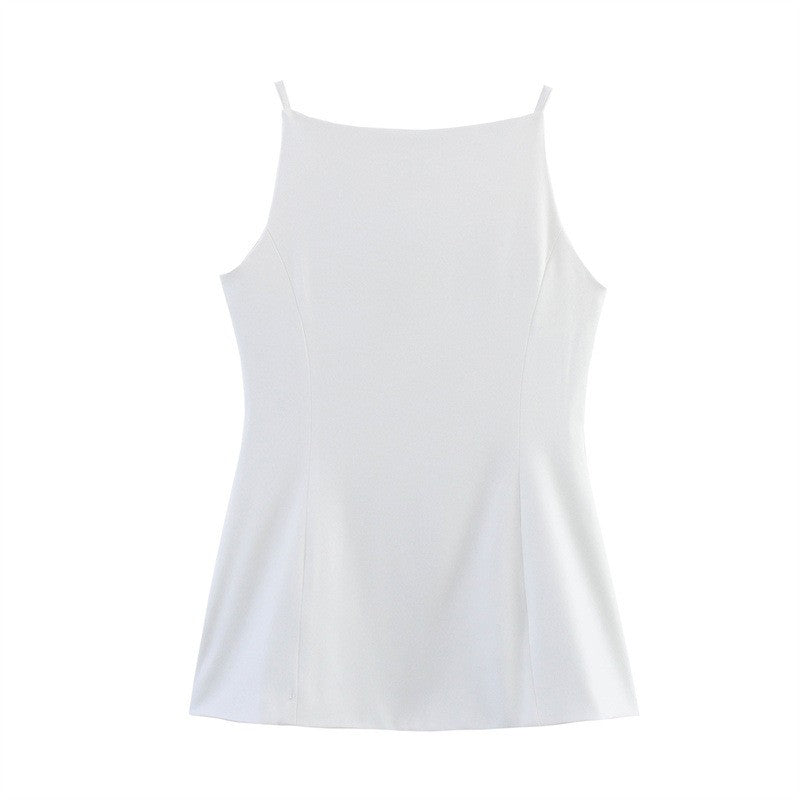 Miralyn Retro Spaghetti Strap Vest