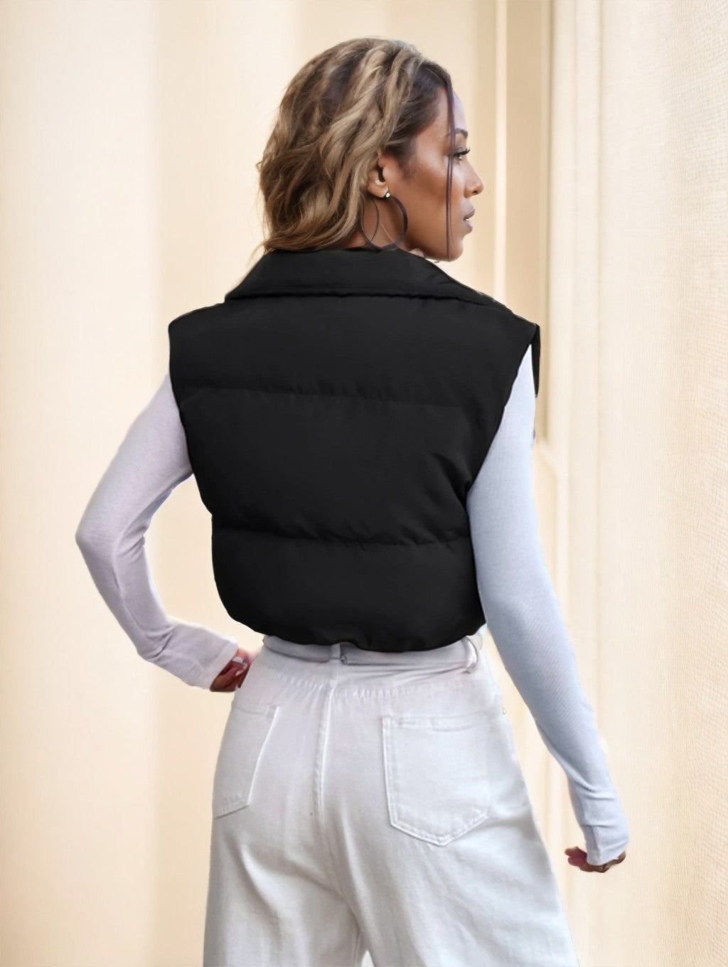Veyra Asymmetrical Zip Vest